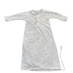 Vintage Carters Baby Girl Sleep Gown Layette
